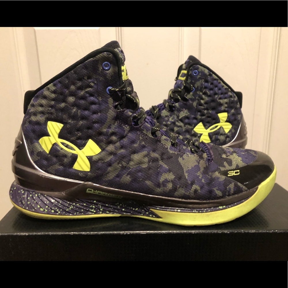 Curry 1 Dark Matter Men’s 12.5 Basketball Shoe